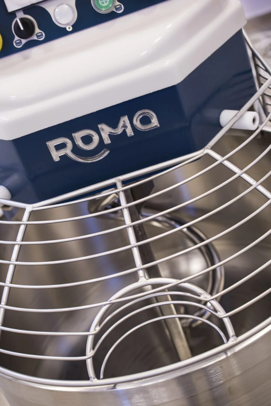 Grille de protection et spirale Roma Pro X, vue de dessus